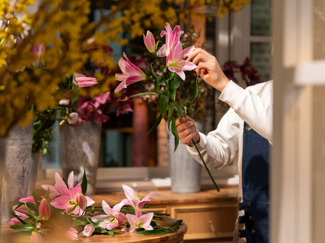 A Floral Encounter Within Aliée