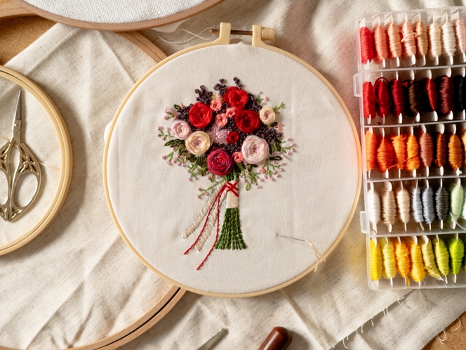 A Festive Embroidery Experience