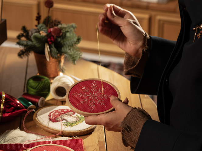 A Festive Embroidery Experience